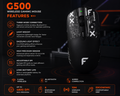G500 Wireless Gaming Mouse – RGB Lightweight Bluetooth & 2.4G Gaming Mouse for PC & Laptop